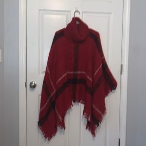 Anne Klein Ladies Poncho Type Sweater. One Size fits All. New! Very Warm!
